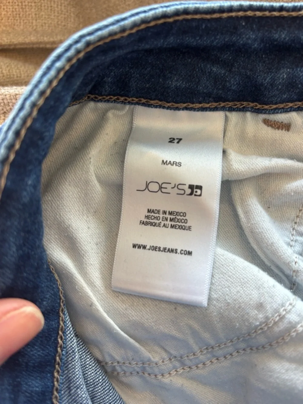 Joe's Jeans Women's Indigo Skinny Jeans - Picture 5 of 6
